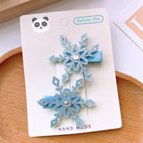 Children's Hair Clip With Fabric Cover -  All-In-One Hair Accessory Sets For Babies