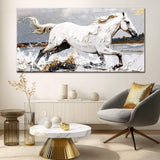 Modern Abstract Horse Wall Art - Tailored Canvases - Flyclothing LLC
