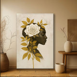 Floral Majesty Wall Art II - Tailored Canvases - Flyclothing LLC