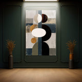 Abstract Contemporary Geometry Wall Art - Tailored Canvases - Flyclothing LLC
