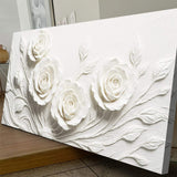 Floral Abstract Wall Art - Tailored Canvases - Flyclothing LLC