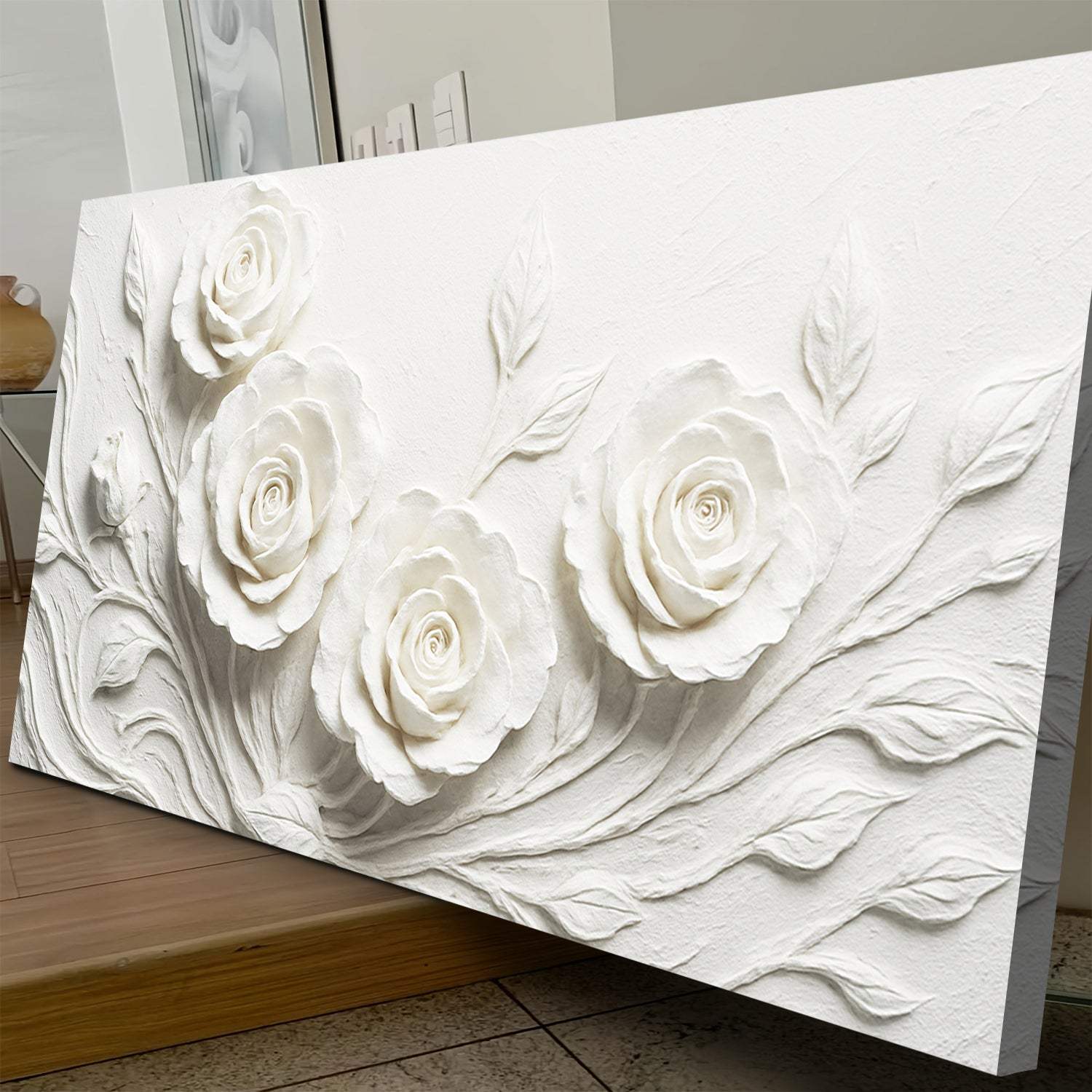 Floral Abstract Wall Art - Tailored Canvases - Flyclothing LLC
