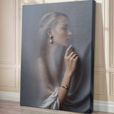 Behind Curtain Wall Art - Tailored Canvases - Flyclothing LLC