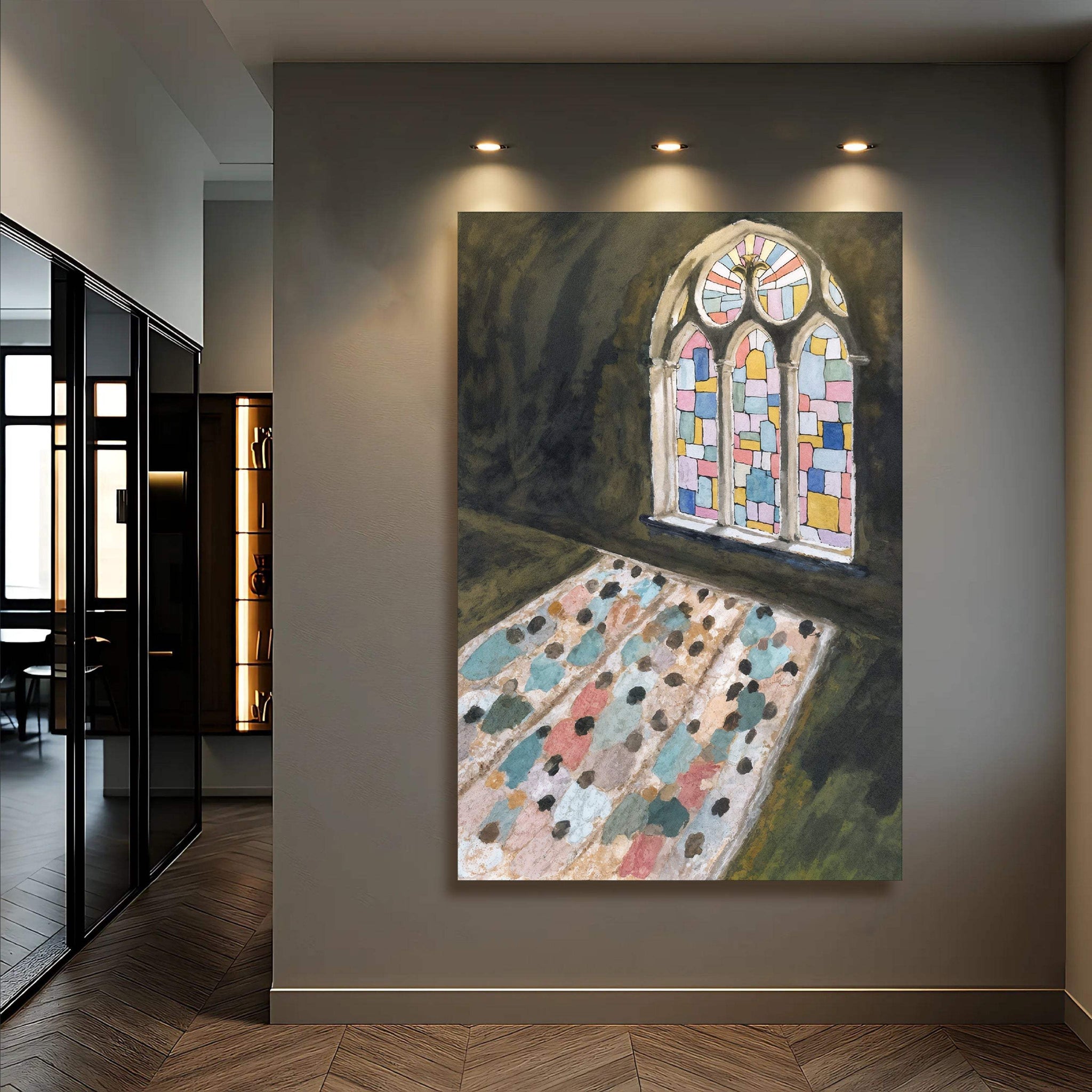 Sacred Reflection Faith Wall Art - Tailored Canvases - Flyclothing LLC
