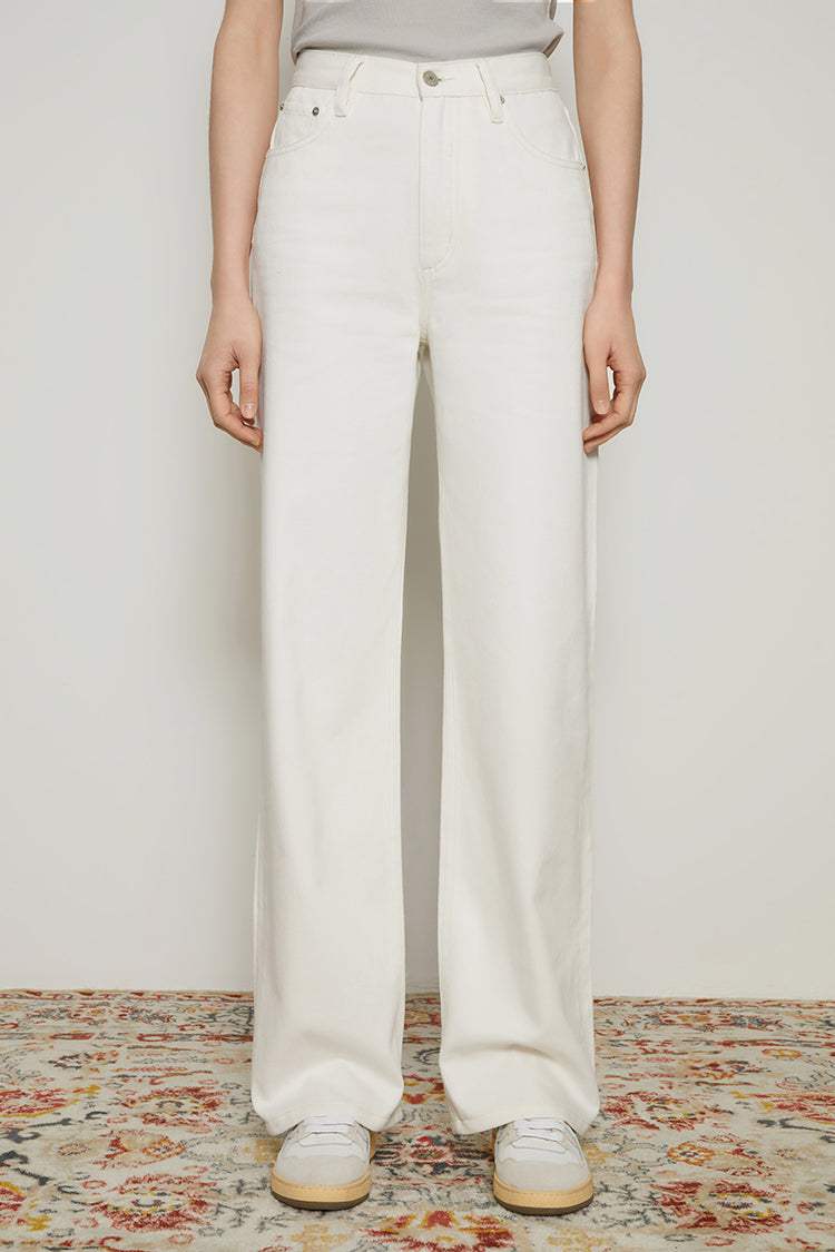 Coney Island Whitefish High Rise Wide Jeans HJ007 - Hey Joanie - Flyclothing LLC
