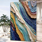 Ocean Waves Wall Art - Tailored Canvases - Flyclothing LLC