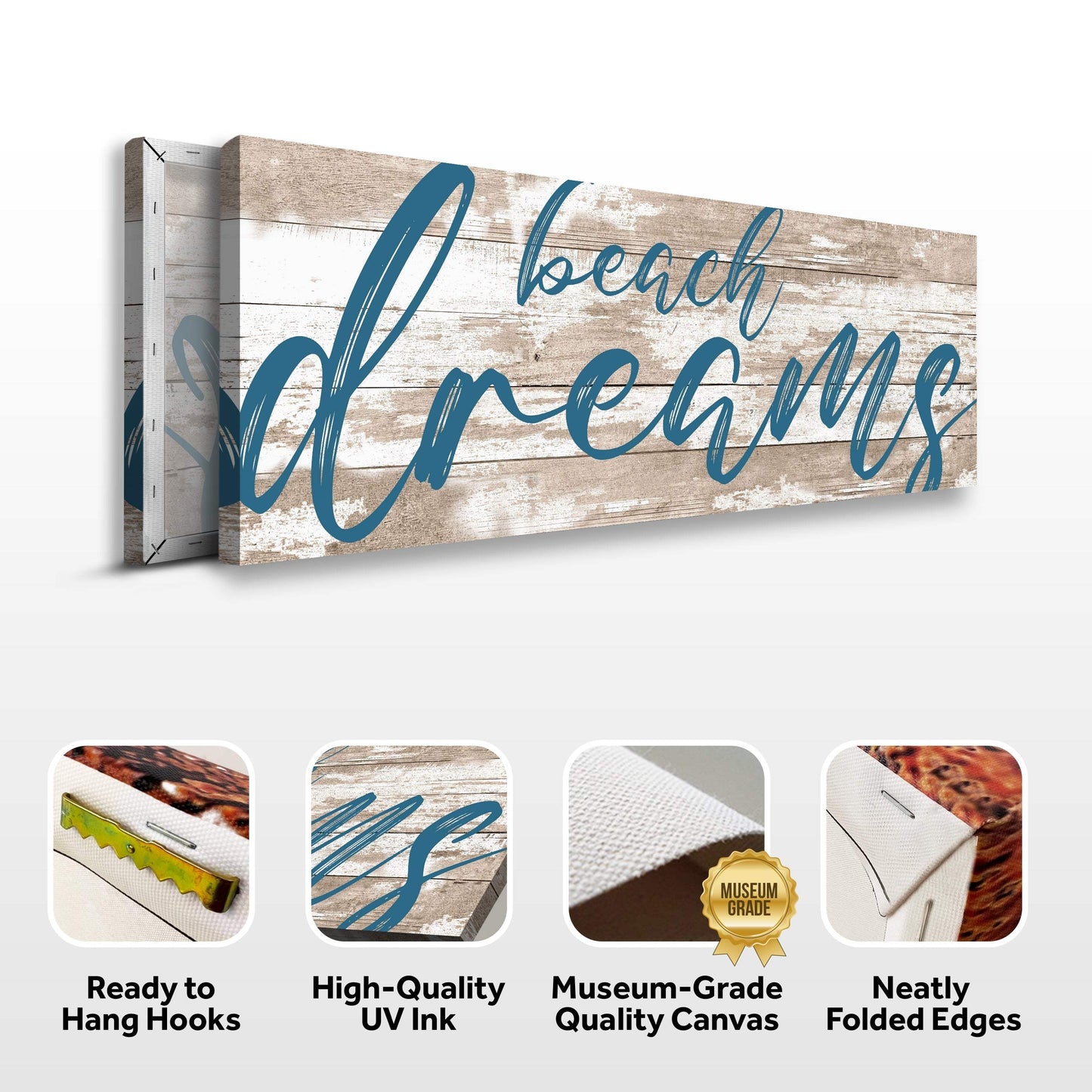 Beach Dreams Sign - Tailored Canvases - Flyclothing LLC
