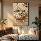 Earthen Predator Wall Art - Tailored Canvases - Flyclothing LLC