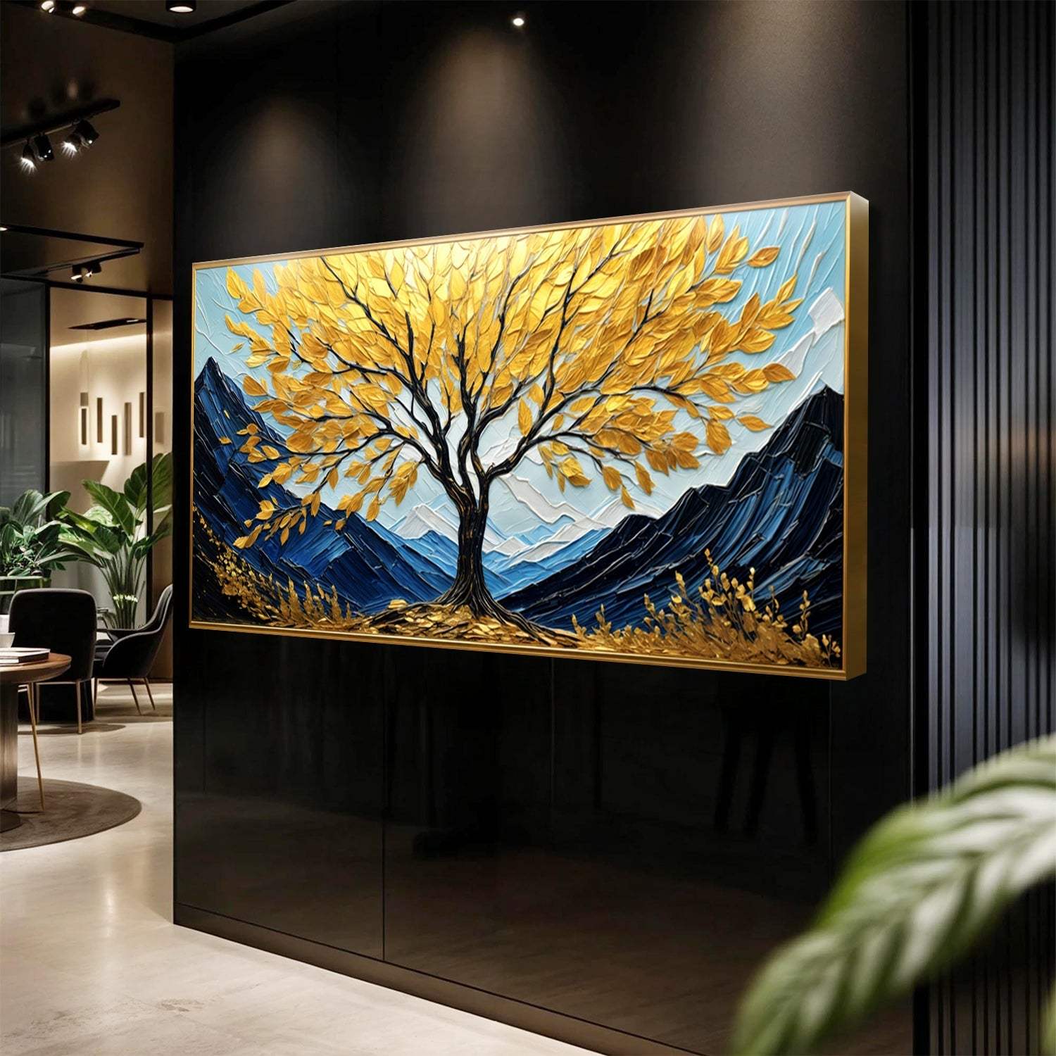Golden Sanctuary Wall Art - Tailored Canvases - Flyclothing LLC