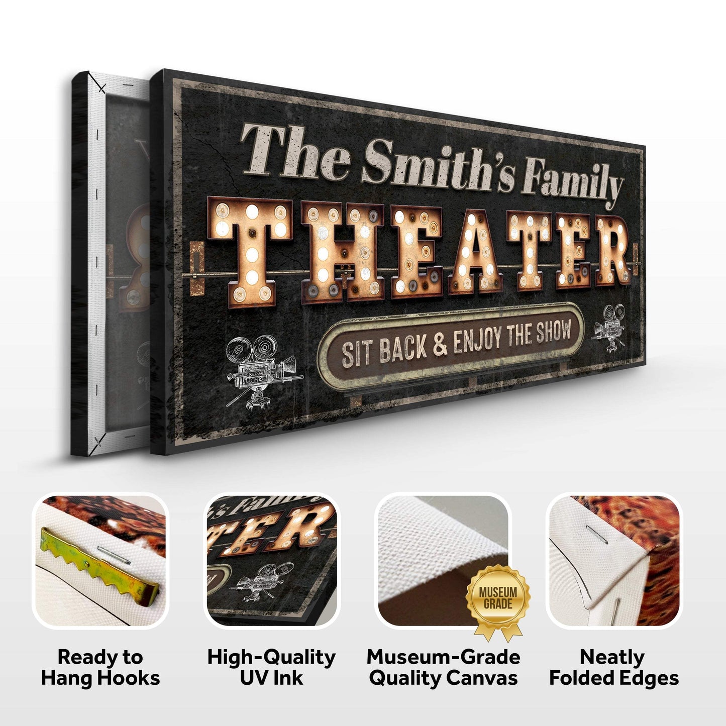 Theater Sign VIII - Tailored Canvases - Flyclothing LLC