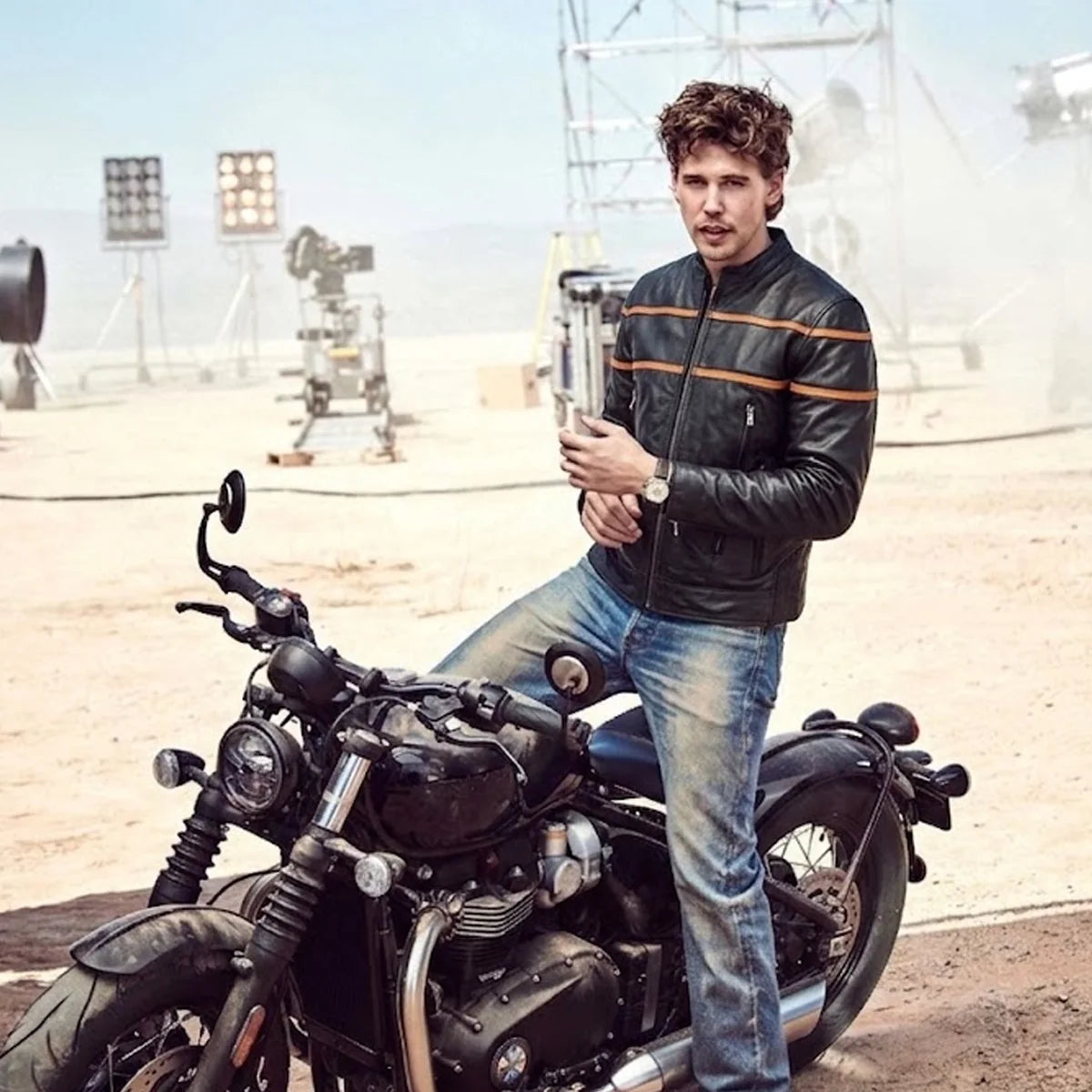 Fury - Men's Premium Leather Motorcycle Jacket - Unik Just for Bikers - Flyclothing LLC
