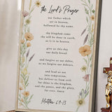 The Lord's Prayer Faith Sign III - Tailored Canvases - Flyclothing LLC