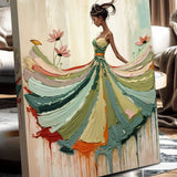 Blooming Modern Abstract Wall Art - Tailored Canvases - Flyclothing LLC