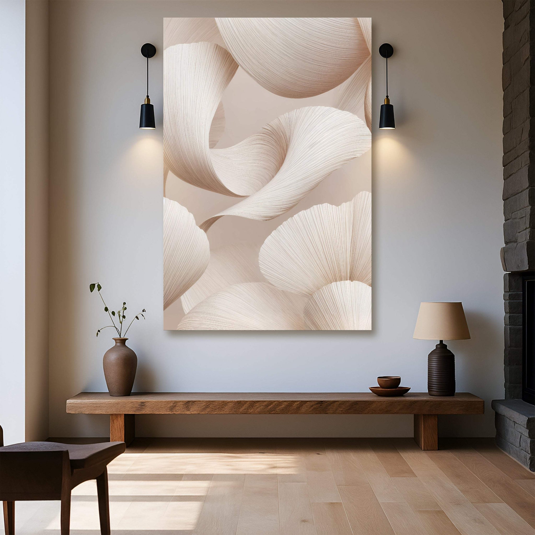 Calm Aesthetic Wall Art - Tailored Canvases - Flyclothing LLC