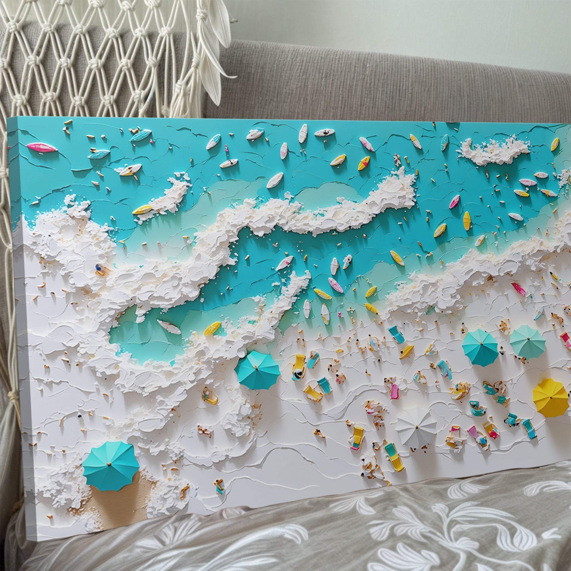 Beach Days Wall Art XI - Tailored Canvases - Flyclothing LLC