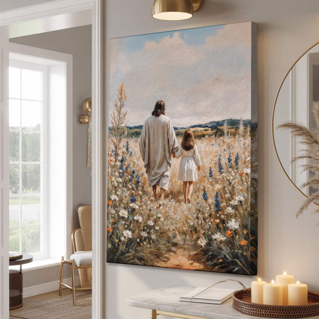 Steps of Faith - Faith Wall Art - Tailored Canvases - Flyclothing LLC