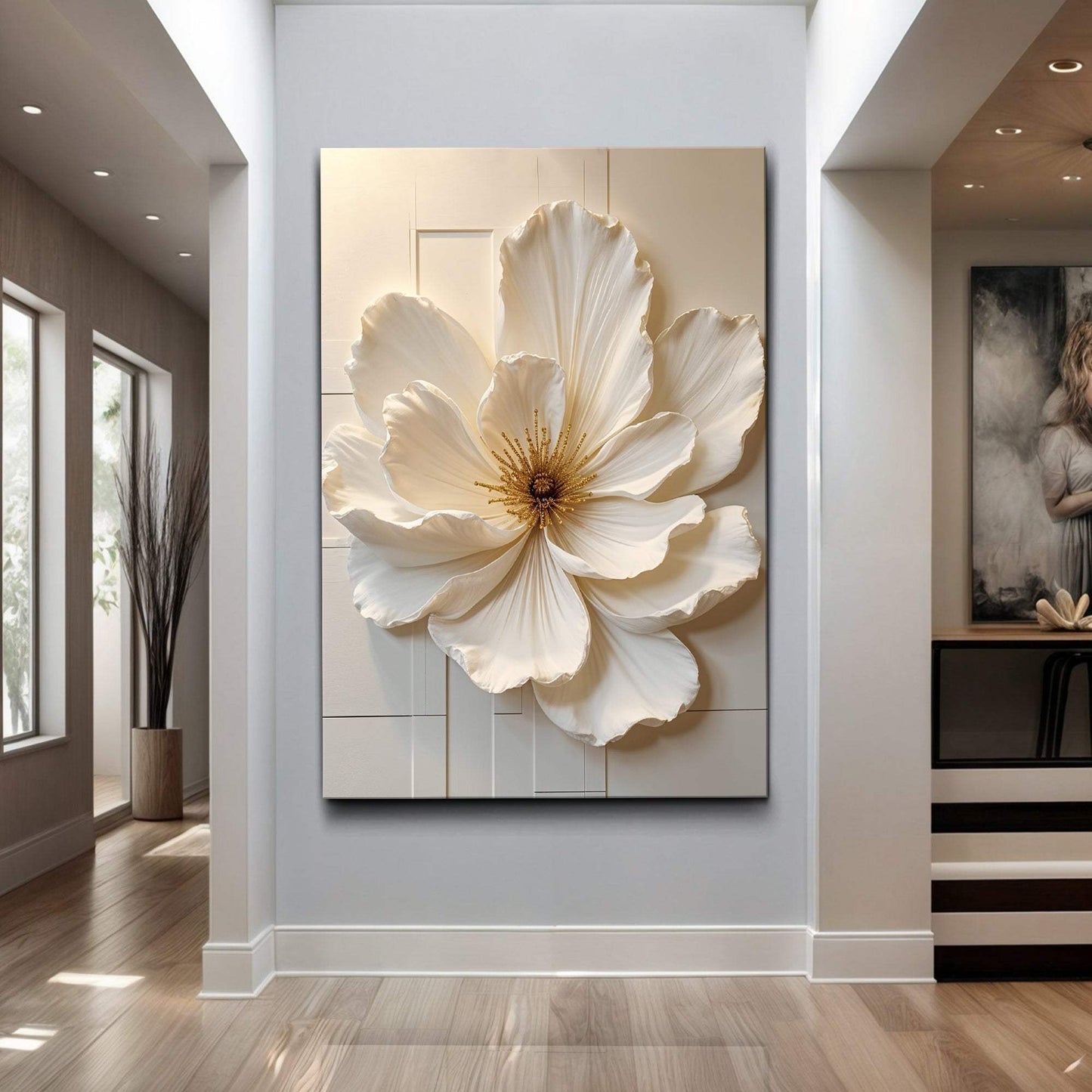 Modern Bloom Essence Wall Art - Tailored Canvases - Flyclothing LLC