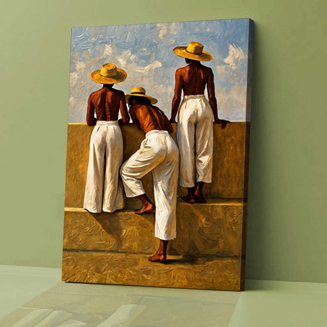 The Summer Watchers Wall Art - Tailored Canvases - Flyclothing LLC