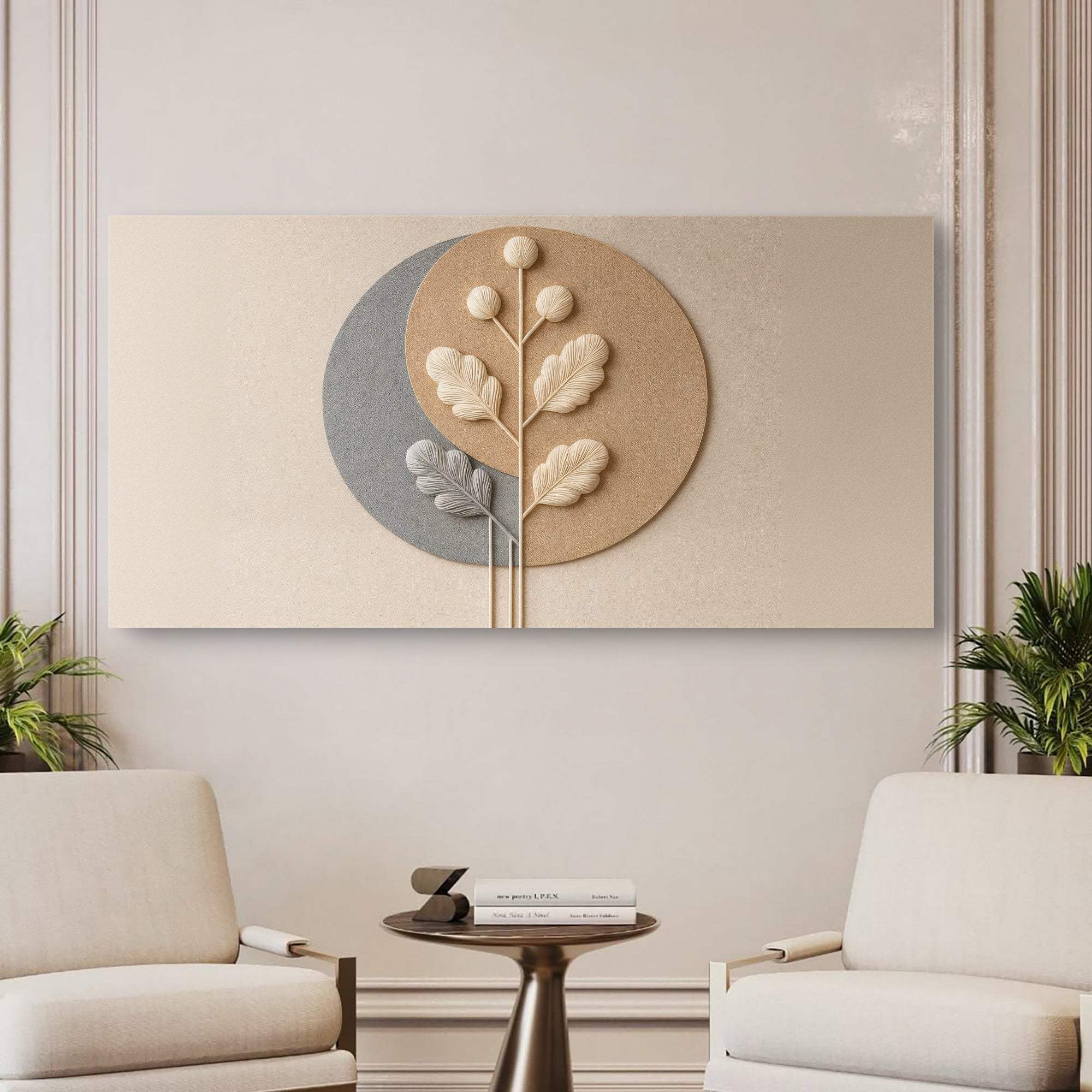 Modern Abstract Minimalist Wall Art XII - Tailored Canvases - Flyclothing LLC
