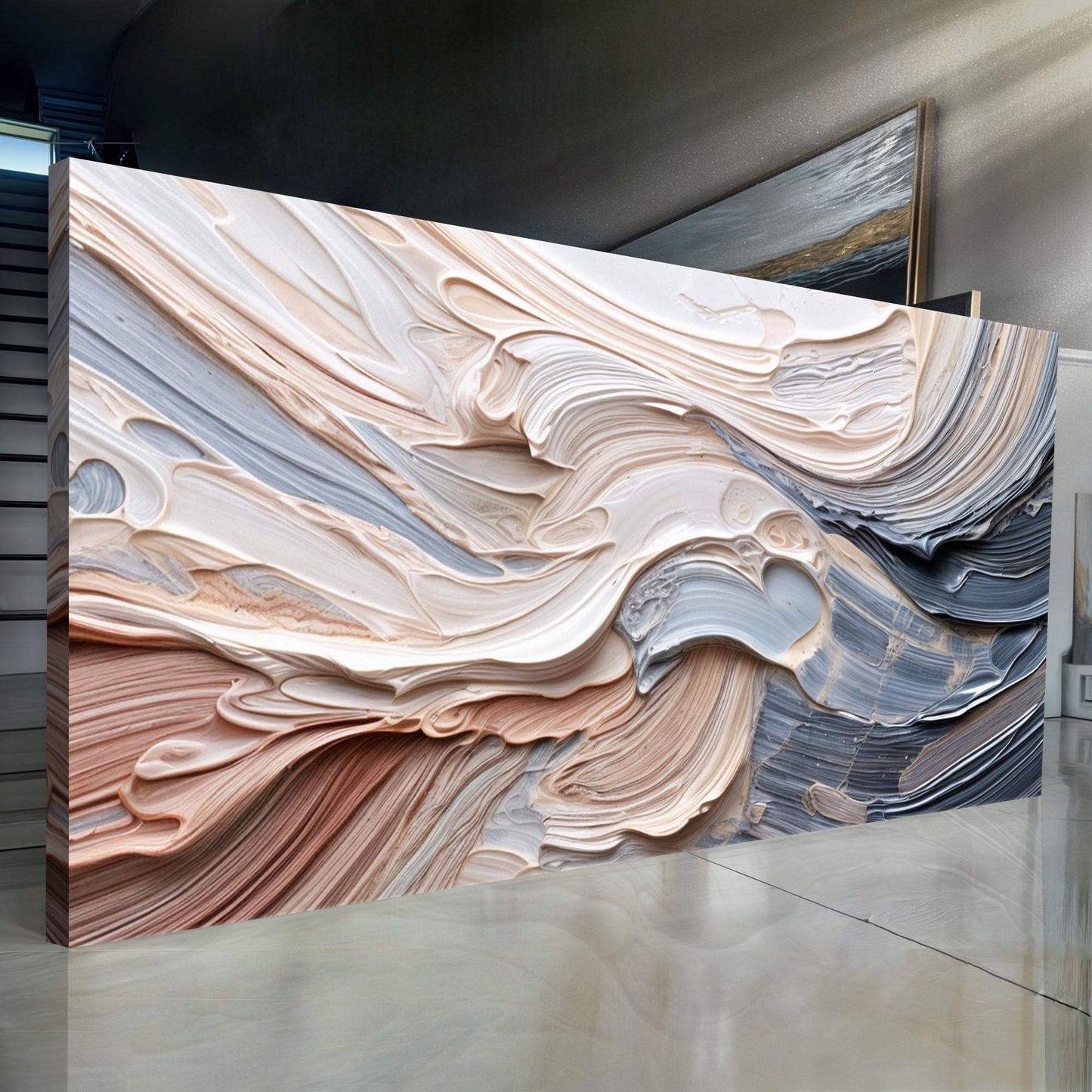 Rough Minimalist Wall Art - Tailored Canvases - Flyclothing LLC