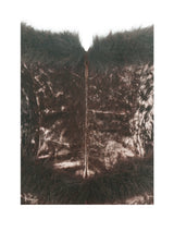 Tessa Coffee Sweetheart Bardot Faux Fur Velvet Mermaid Maxi Dress - Miss Circle - Flyclothing LLC