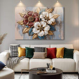 Floral Symphony Wall Art II - Tailored Canvases - Flyclothing LLC