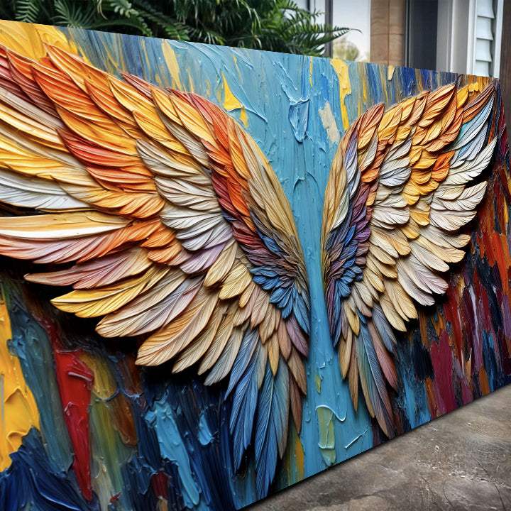 Wings of Hope Wall Art - Tailored Canvases - Flyclothing LLC