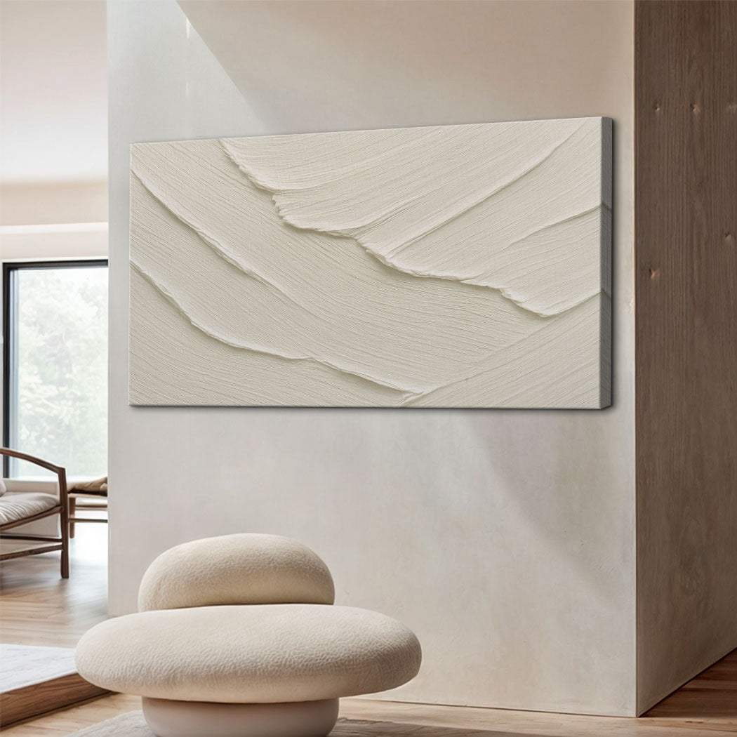 Abstract Minimalist Wave Wall Art II - Tailored Canvases - Flyclothing LLC