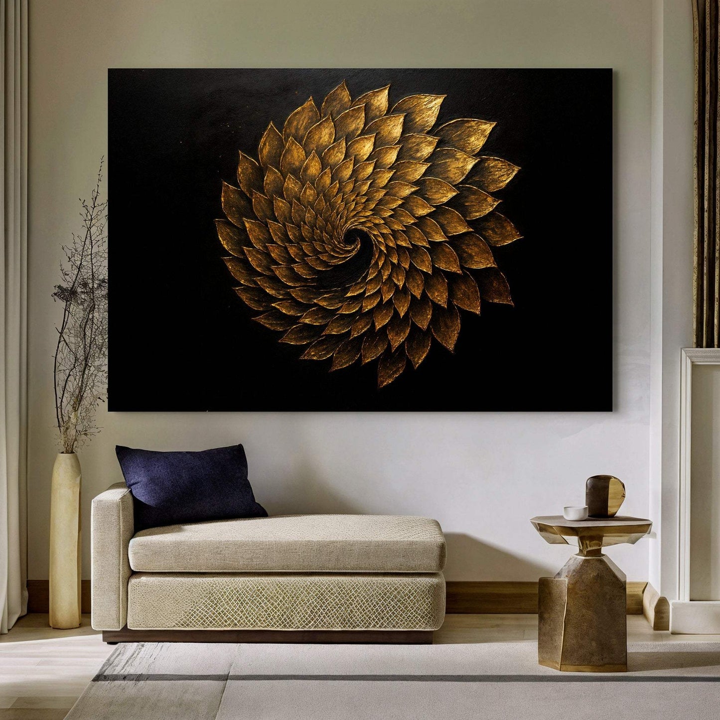 Winged Harmony Abstract Wall Art - Tailored Canvases - Flyclothing LLC