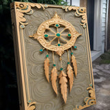 3D Whispering Feathers Wall Art II - Tailored Canvases - Flyclothing LLC