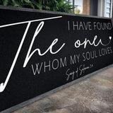 I Have Found The One Whom My Soul Loves Faith Sign II - Tailored Canvases - Flyclothing LLC