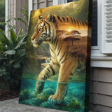 Tiger's Allegory Wall Art - Tailored Canvases - Flyclothing LLC
