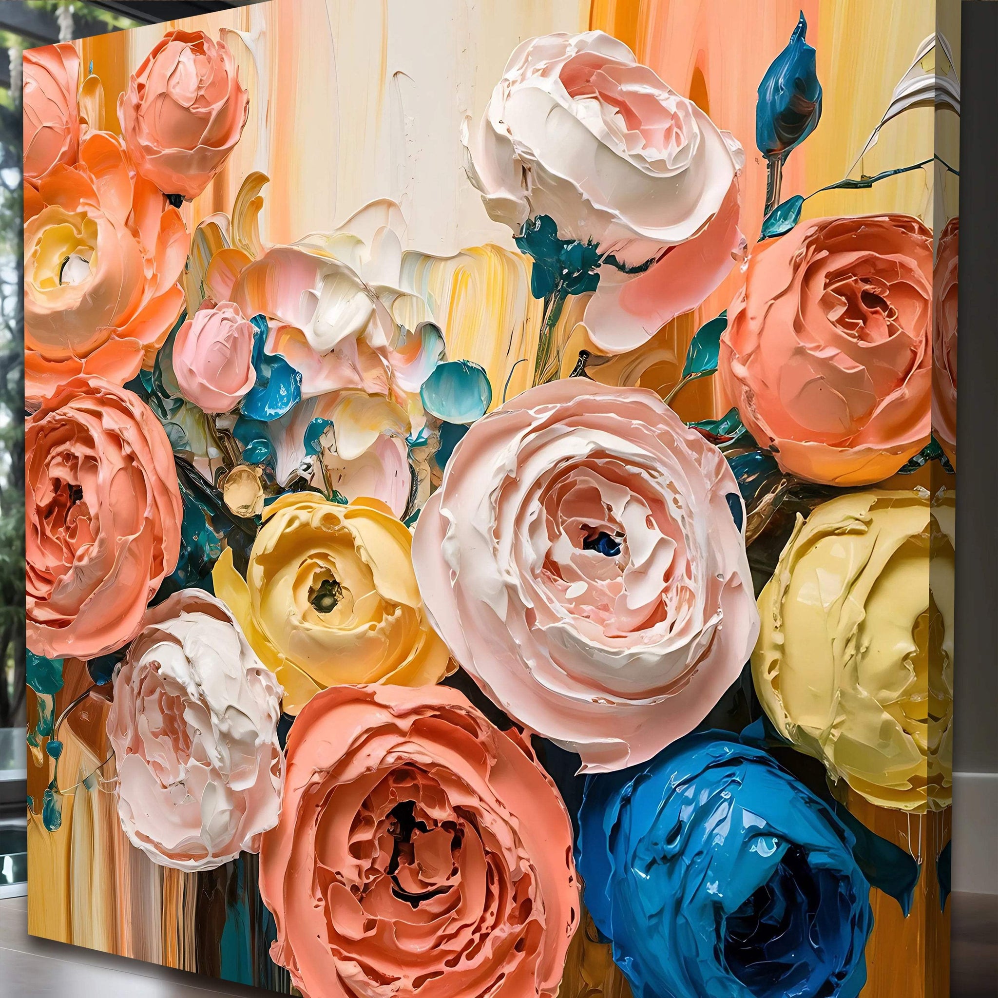 Blooming Bouquet Wall Art - Tailored Canvases - Flyclothing LLC