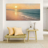 Beach Shoreline Coastal Wall Art IV - Tailored Canvases - Flyclothing LLC
