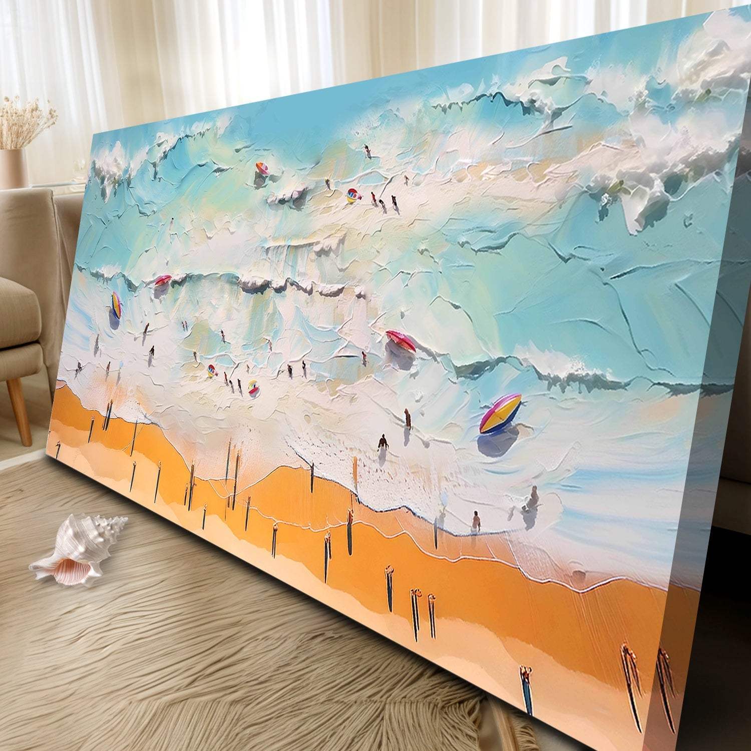 Beach Days Wall Art VI - Tailored Canvases - Flyclothing LLC