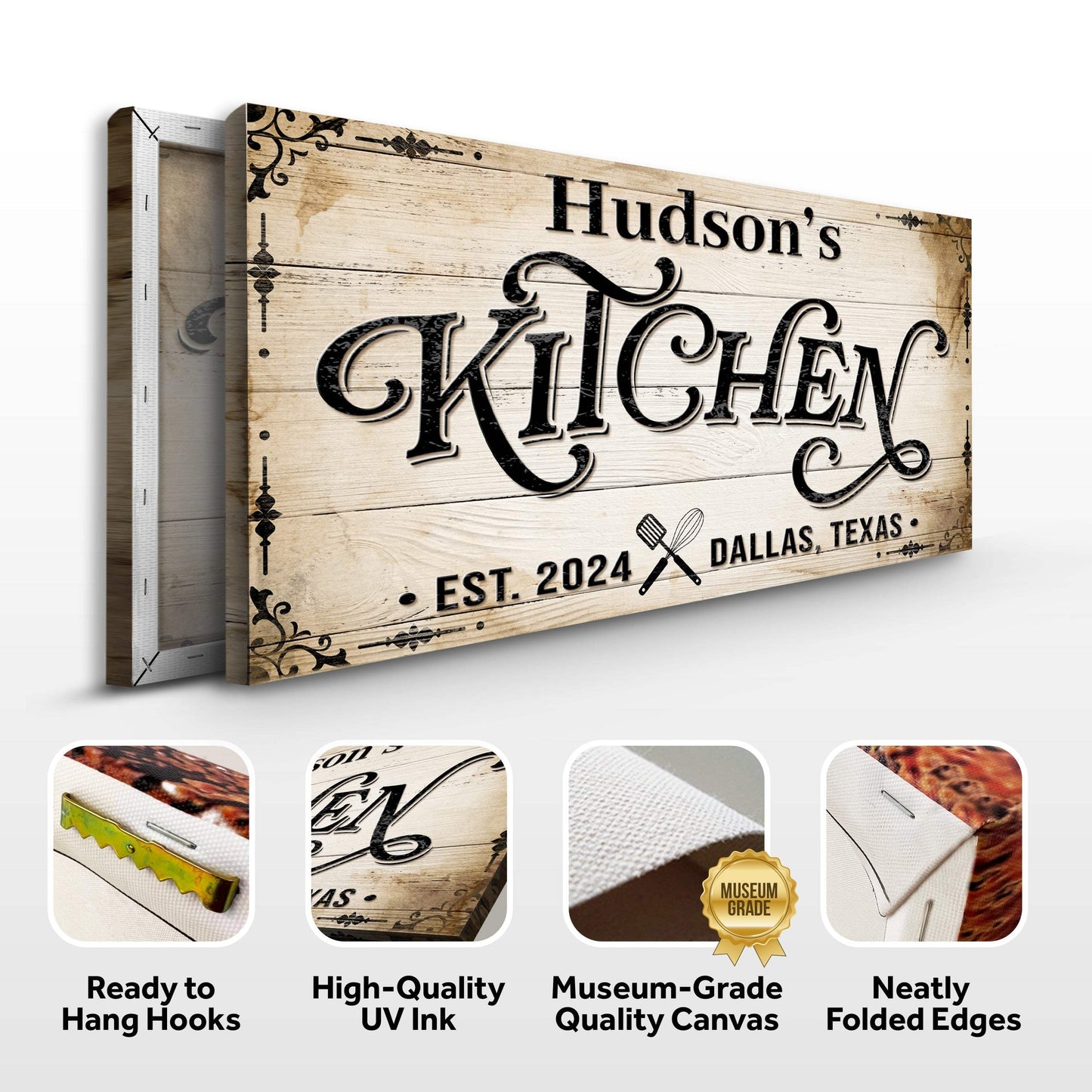 Kitchen Sign XI - Tailored Canvases - Flyclothing LLC