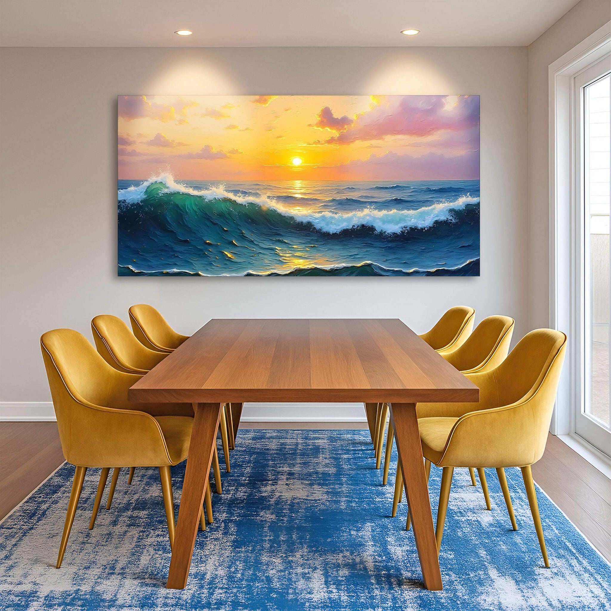 Waterscape Abstract Wall Art XII - Tailored Canvases - Flyclothing LLC