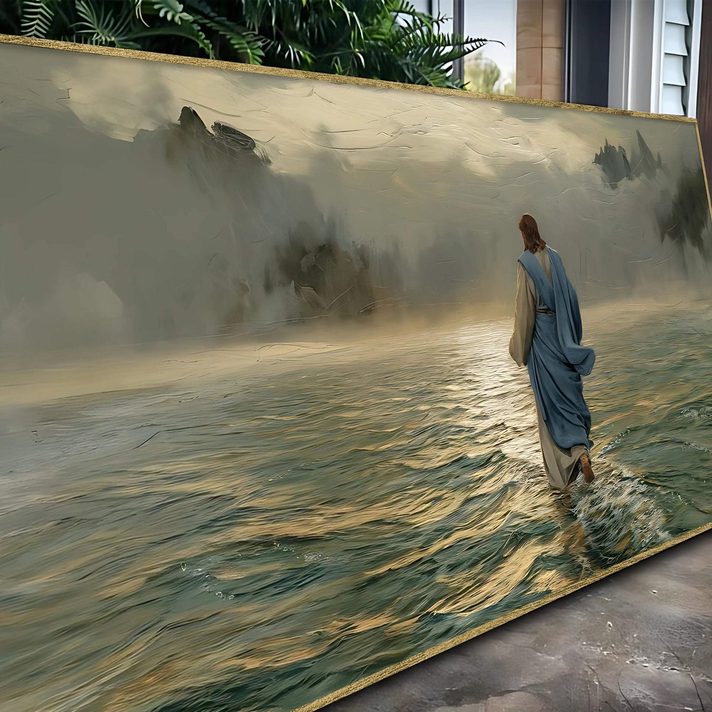 Walking on Water - Faith Wall Art VI - Tailored Canvases - Flyclothing LLC