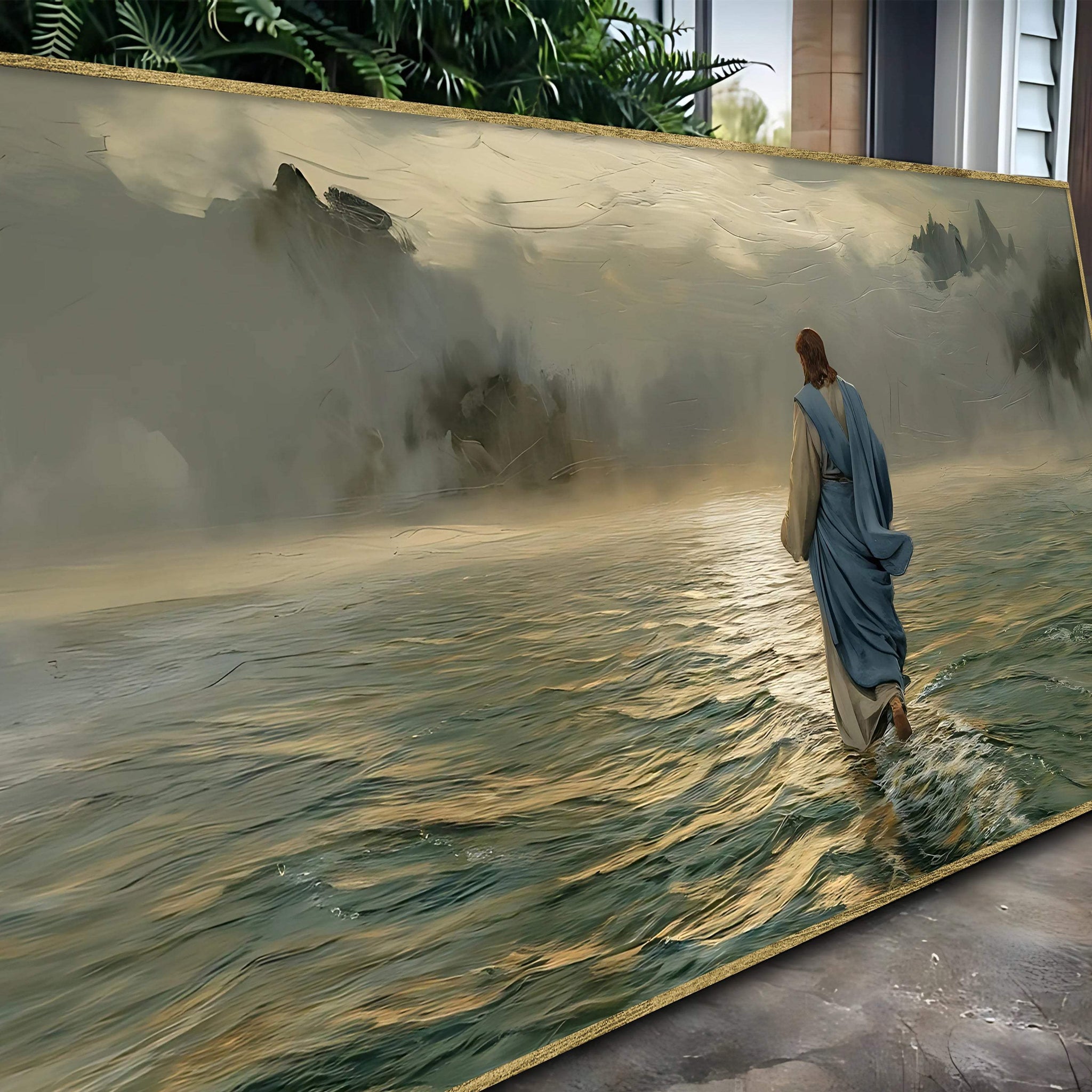 Walking on Water - Faith Wall Art VI - Tailored Canvases - Flyclothing LLC
