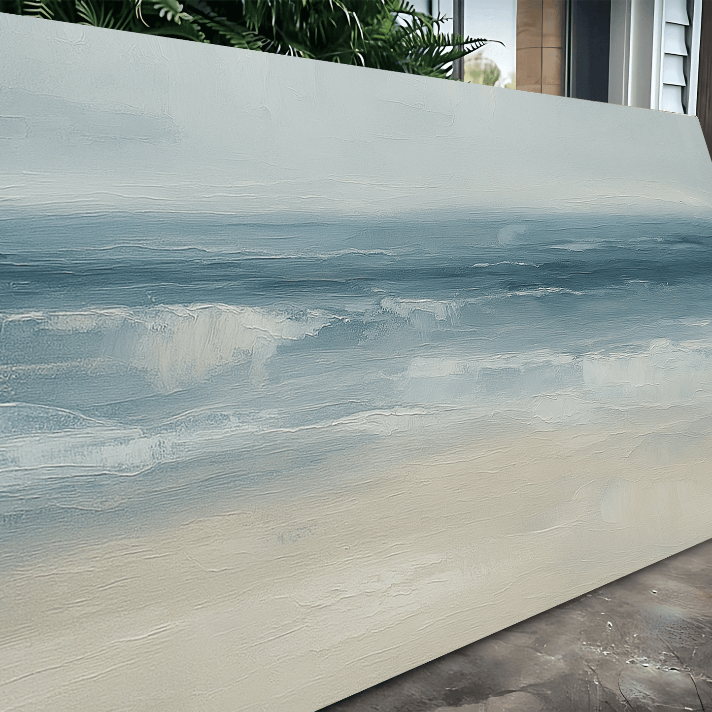 Waterscape Abstract Wall Art IX - Tailored Canvases - Flyclothing LLC