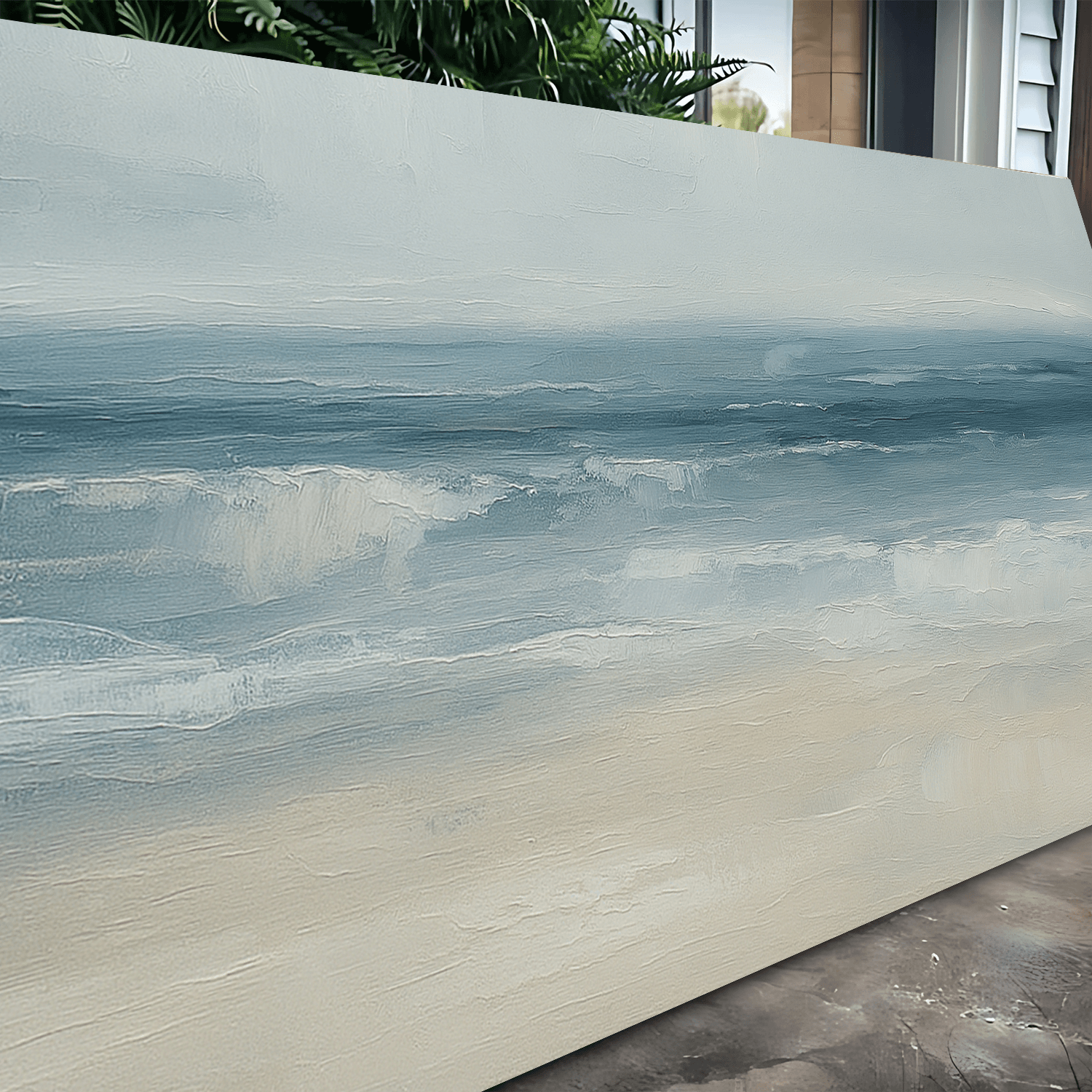 Waterscape Abstract Wall Art IX - Tailored Canvases - Flyclothing LLC