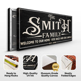Family Sign XXV - Tailored Canvases - Flyclothing LLC