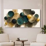Lotus Leaf Abstract Wall Art VIII - Tailored Canvases - Flyclothing LLC