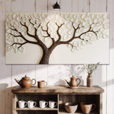 Ivory Canopy Tree Wall Art - Tailored Canvases - Flyclothing LLC
