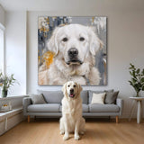 Customized Pet Portrait Abstract Wall Art - Tailored Canvases - Flyclothing LLC