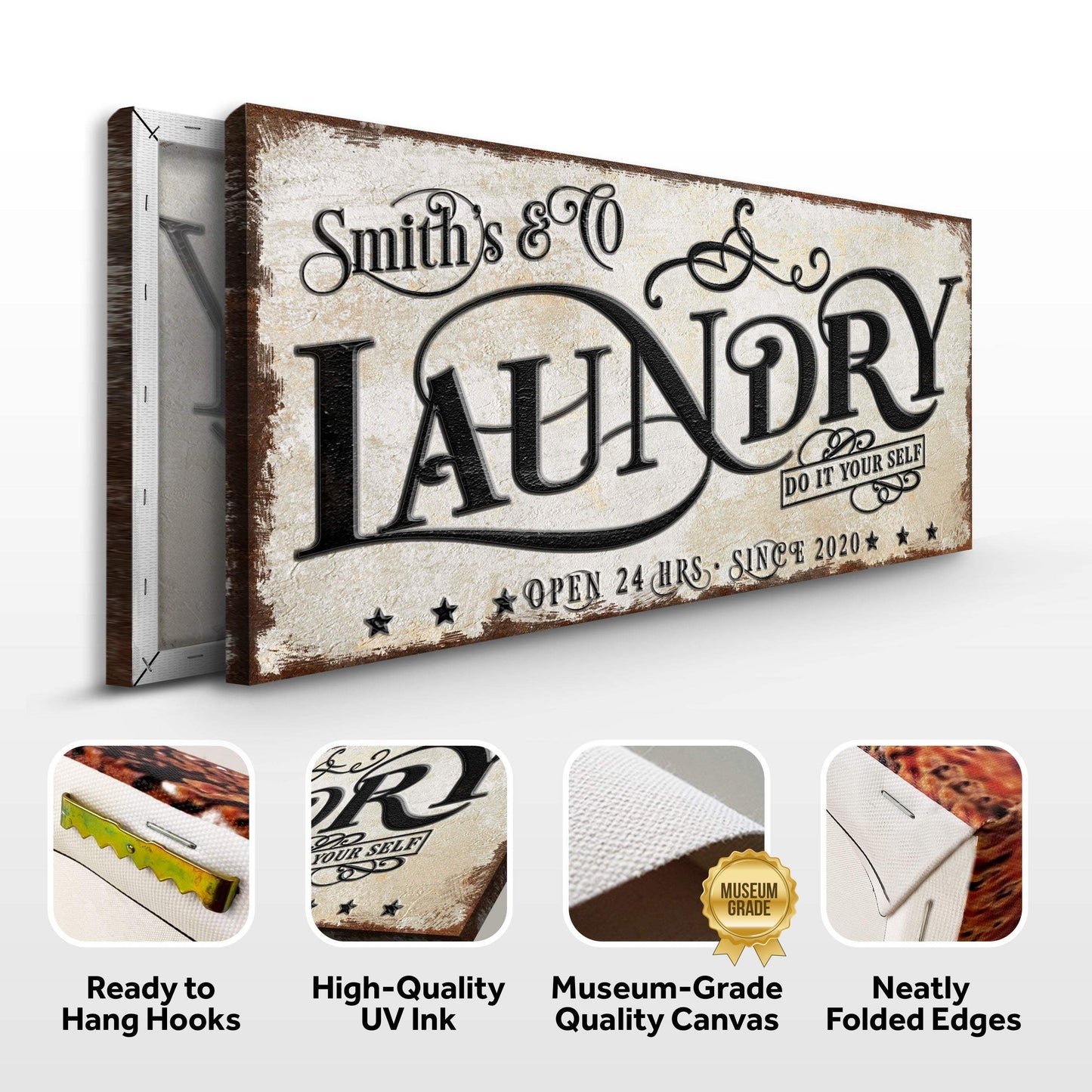The Laundry Room Sign VI - Tailored Canvases - Flyclothing LLC