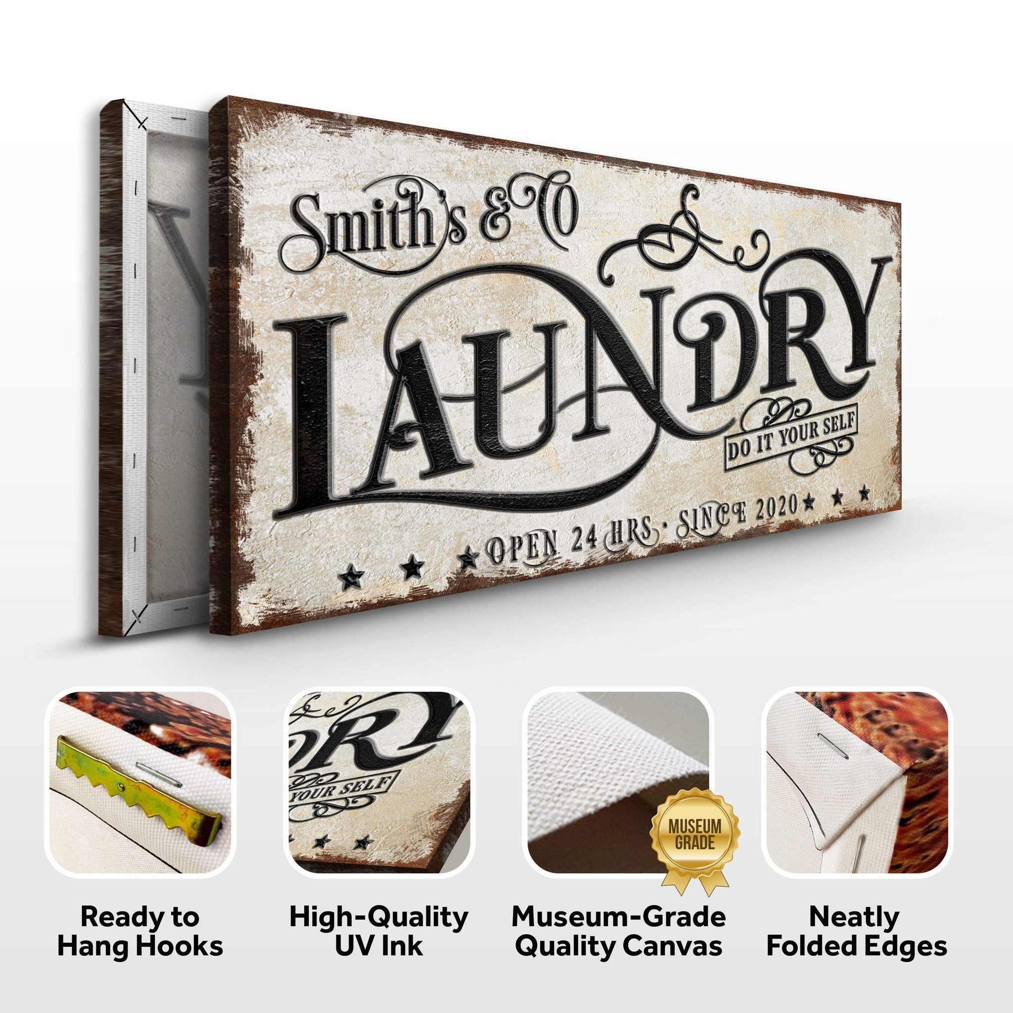 The Laundry Room Sign VI - Tailored Canvases - Flyclothing LLC