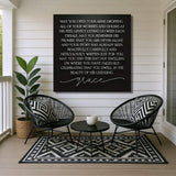 Unending Grace Faith Sign III - Tailored Canvases - Flyclothing LLC