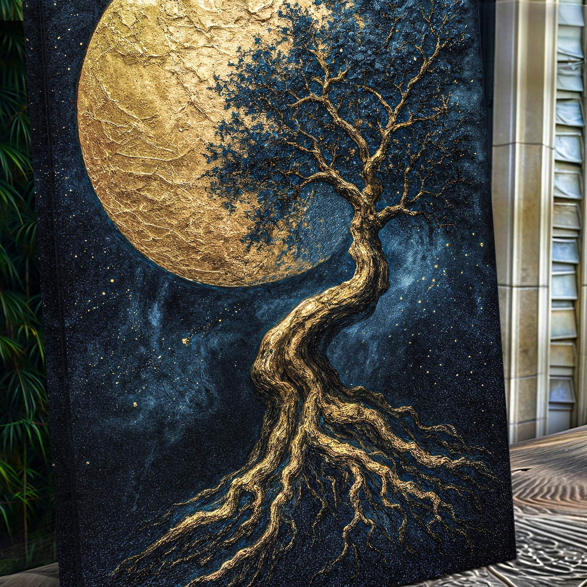 Lunar Tree of Life Wall Art - Tailored Canvases - Flyclothing LLC