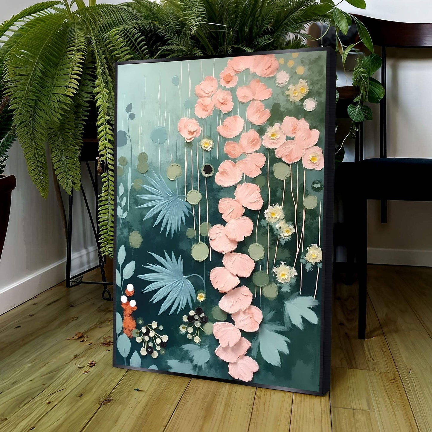 Secret Garden Wall Art II - Tailored Canvases - Flyclothing LLC